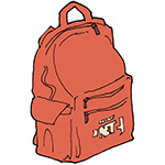 NET backpack illustration