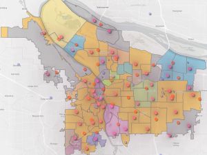 NET Team Service Areas on August 24, 2023.