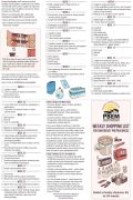 24-Week Family Preparedness Shopping List, front and back, June 29 2022. Probably our most popular handout.